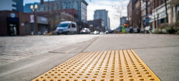 ADA curb ramp 