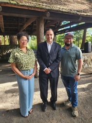Mayor, Deputy Mayor, and CM Palmer