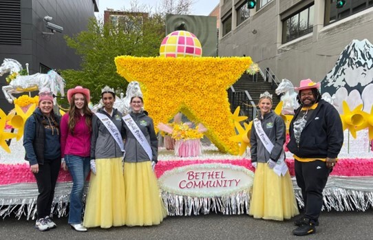 Bethel Community Daffodil Parade float.