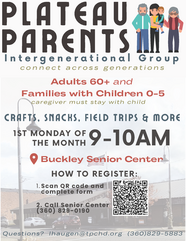 Plateau parents group flyer.