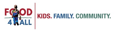 Food 4 All logo.