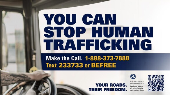 Help stop human trafficking information