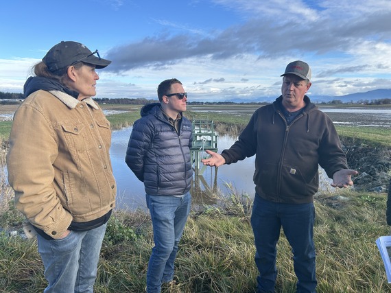 Legislators Tour Floodplains Projects