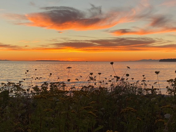 Sunset at Birch Bay