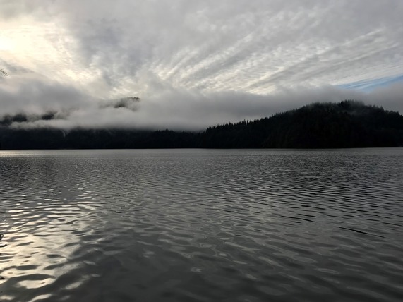 Clouds over Lake Whatcom