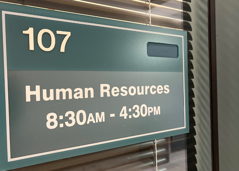 Human Resources Sign