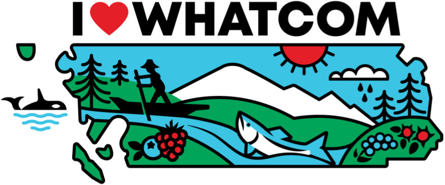 i love whatcom graphic