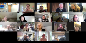 IPRTF graphic showing a zoom meeting