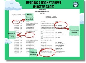Docket Sheet How to