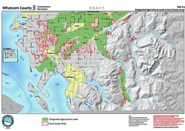 Designated Ag Lands and Rural Study Areas Map