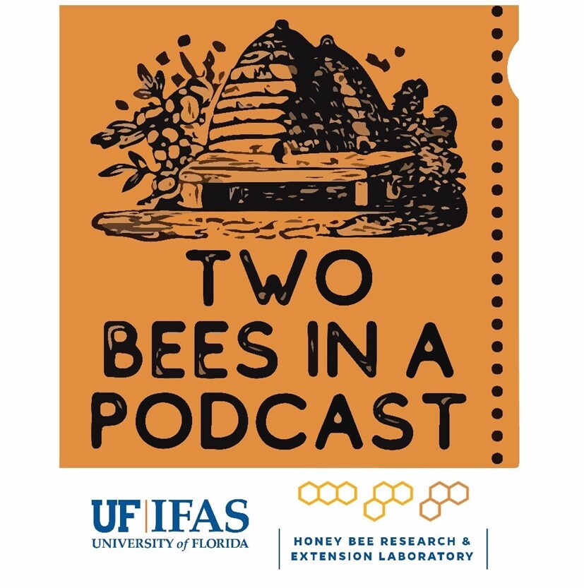 Logo - Two Bees In A Podcast - UF IFAS