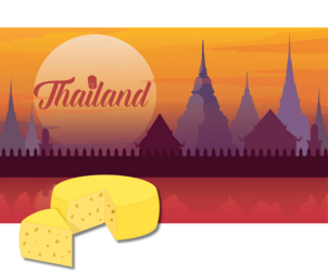 Thailand cheese