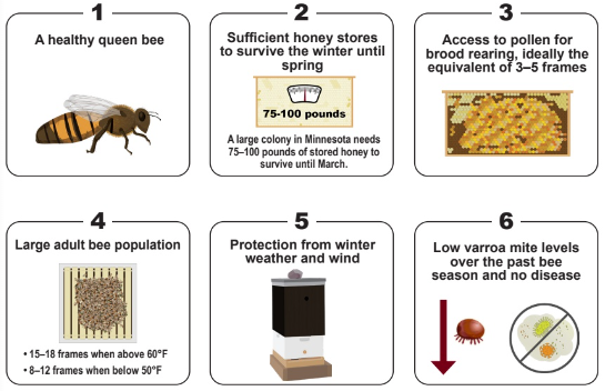 succesful overwintering