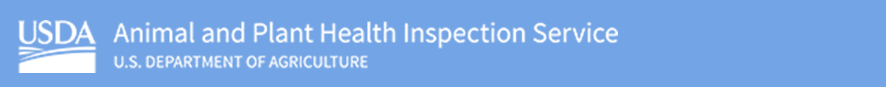 USDA APHIS Banner