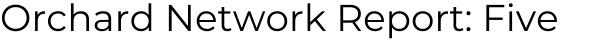 Title: Orchard Network Report