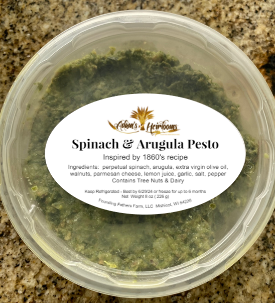 Adam's Heirloom pesto product