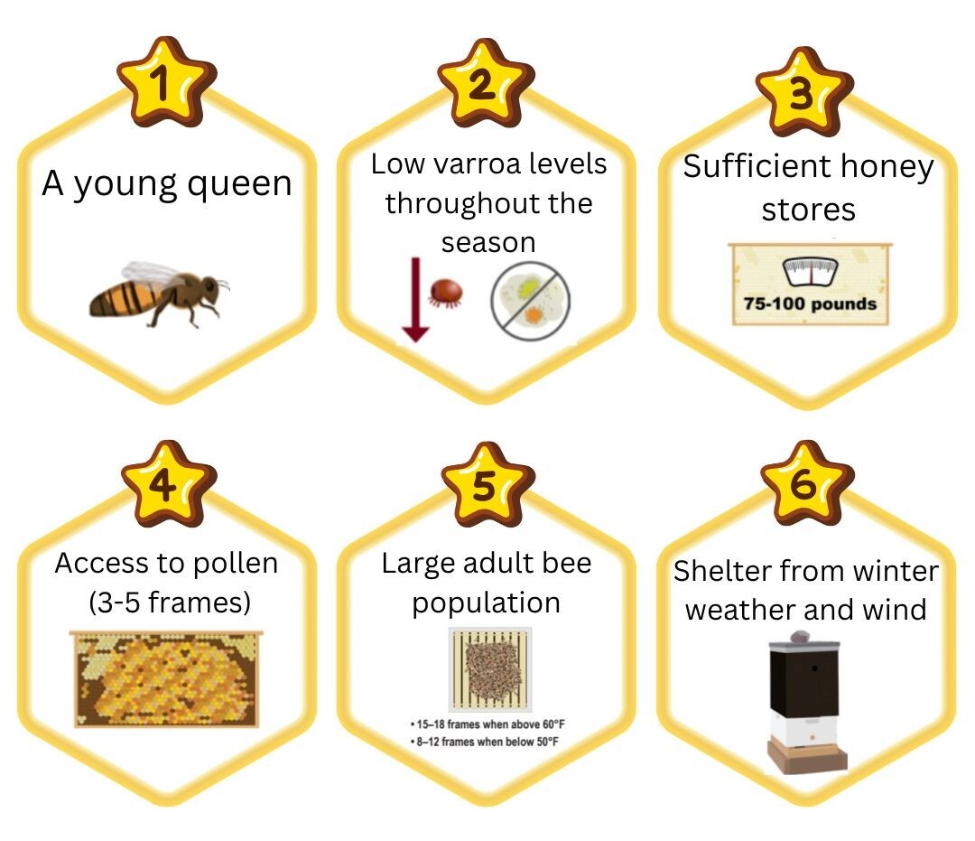 keys to winter survival