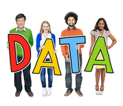 Kids with Data Letters