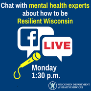 Facebook Live chat with mental health experts