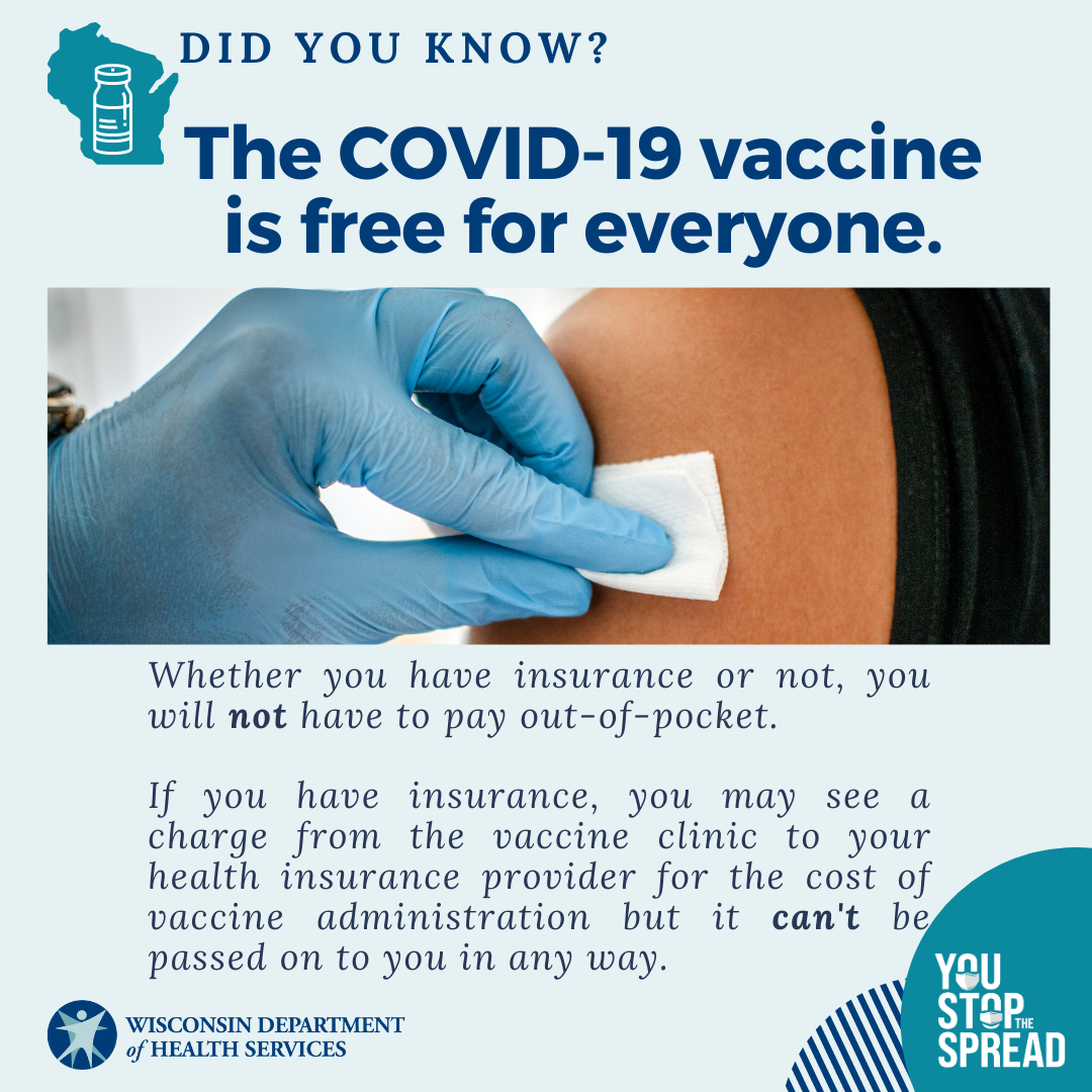 The vaccine is free