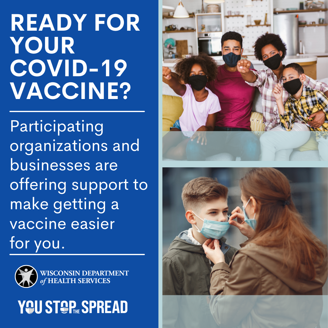 There are support resources available to make getting your vaccine easier.
