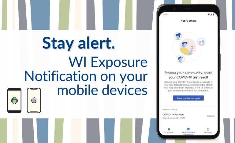 Download the WI exposure notification app.