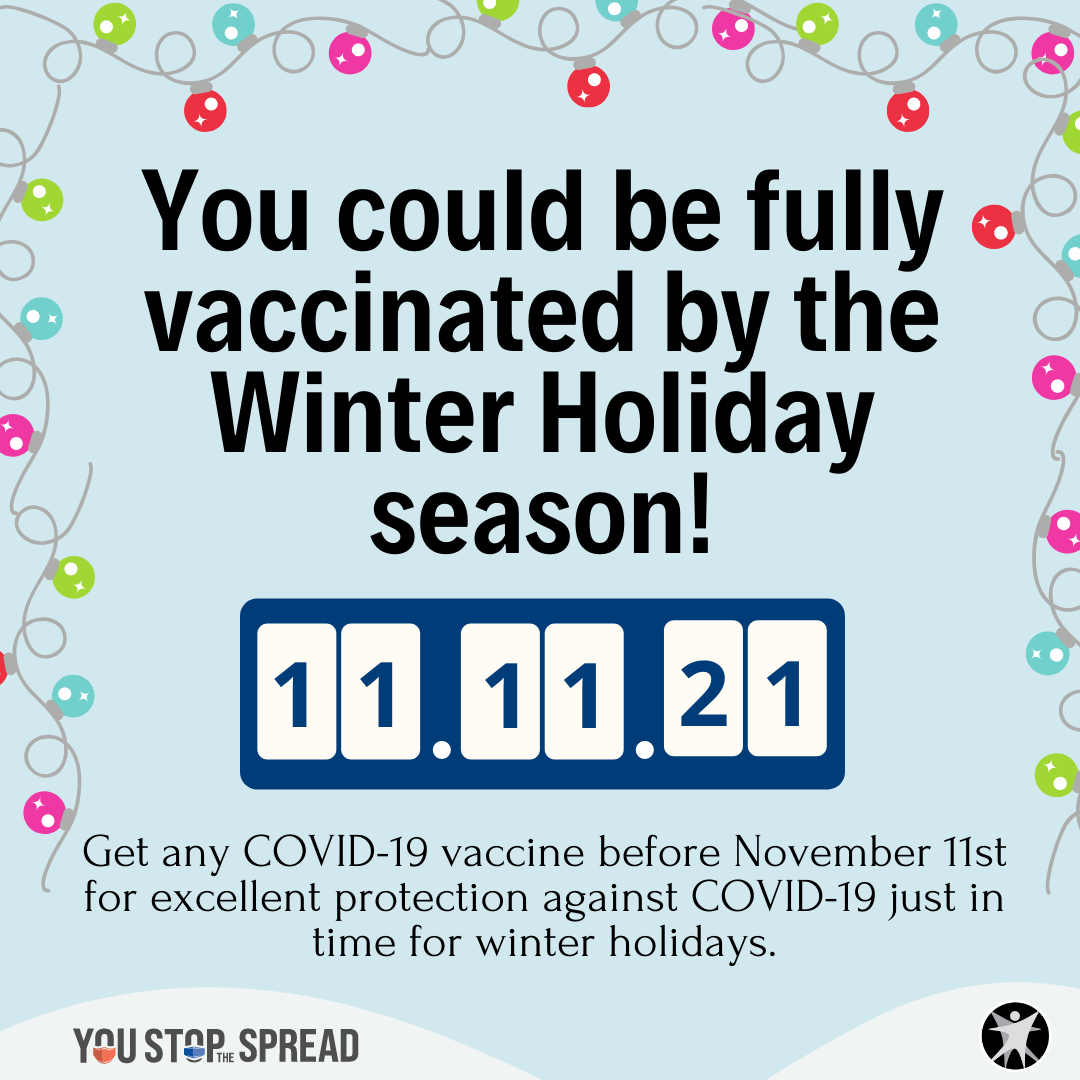 Get Vaccinated Before Winter Holidays