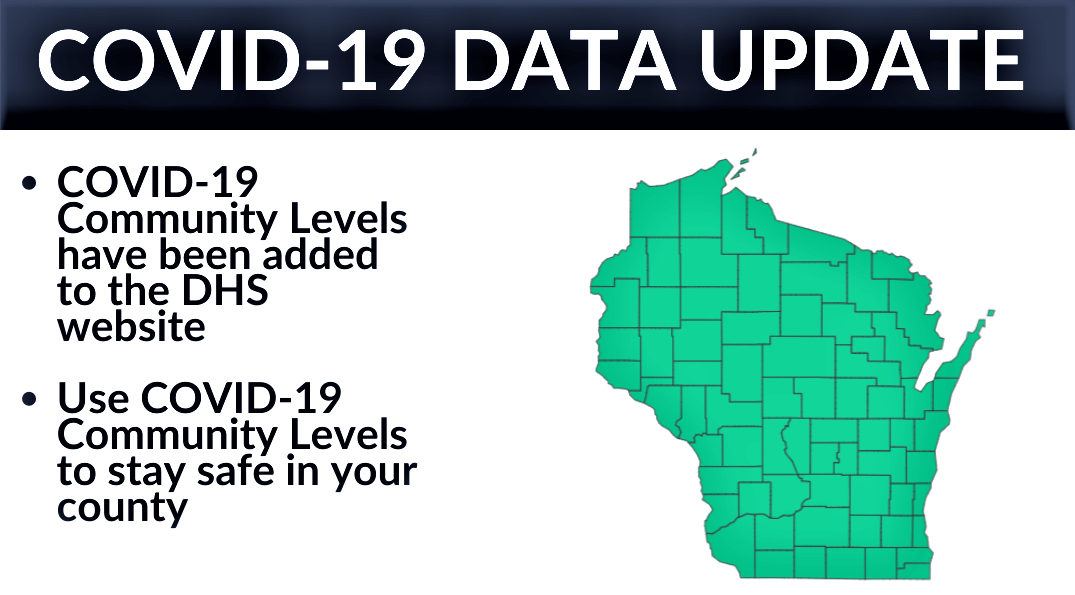 Wisconsin Community Level Map