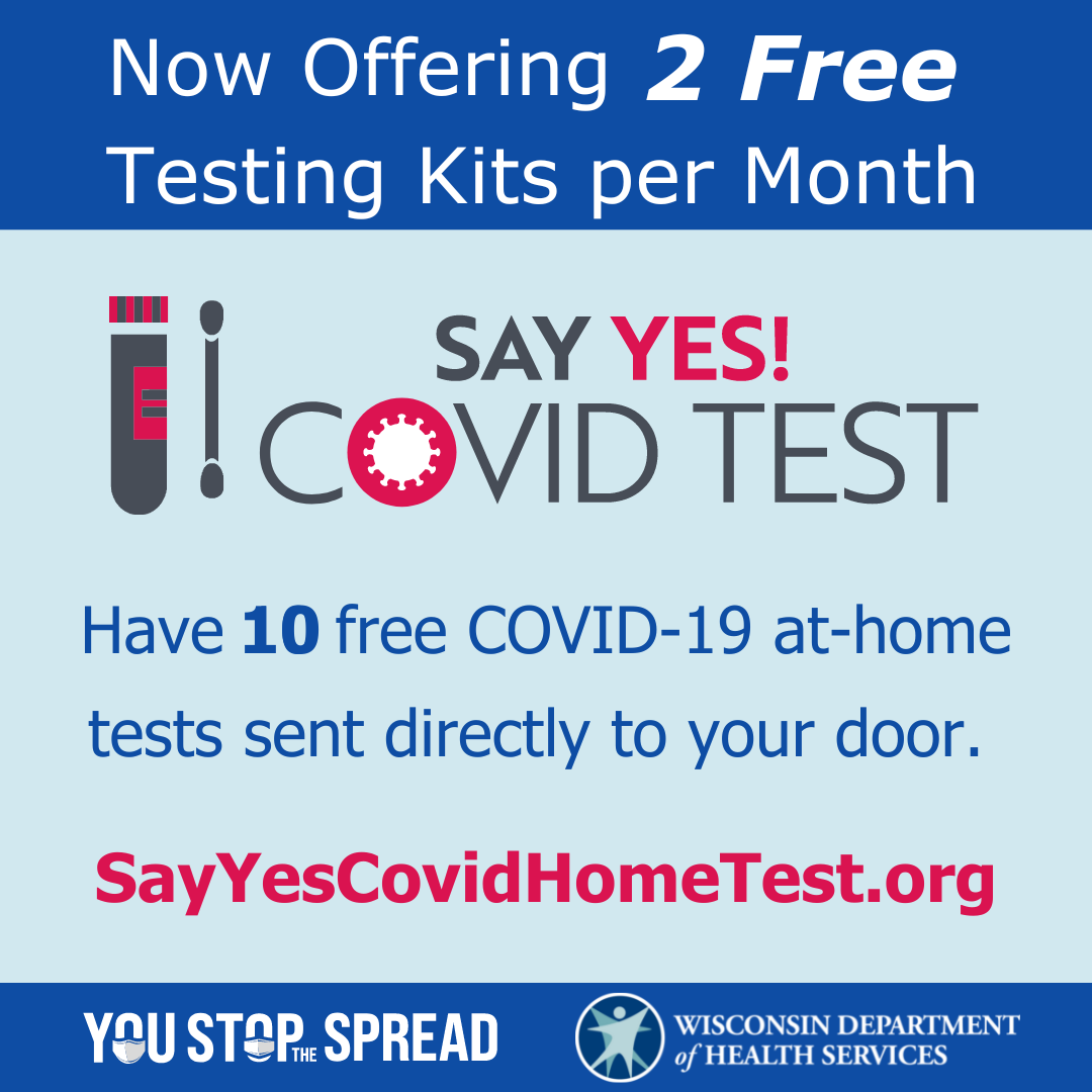 2 Free Testing Kits Now Available 
