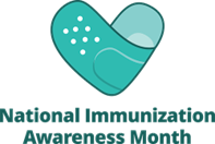 National Immunization Awareness Month Logo