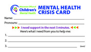 Crisis Card