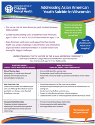 Asian American Youth Suicide