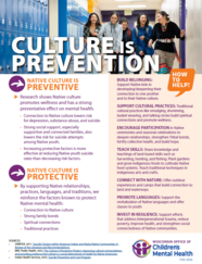 Culture is prevention