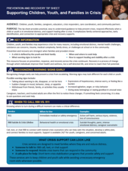 Tip sheet