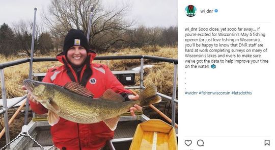 DNR instagram is your ticket to the outdoors!