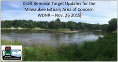 DRAFT Target Removal Updates for Milwaukee Estuary AOC