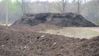 Compost mound