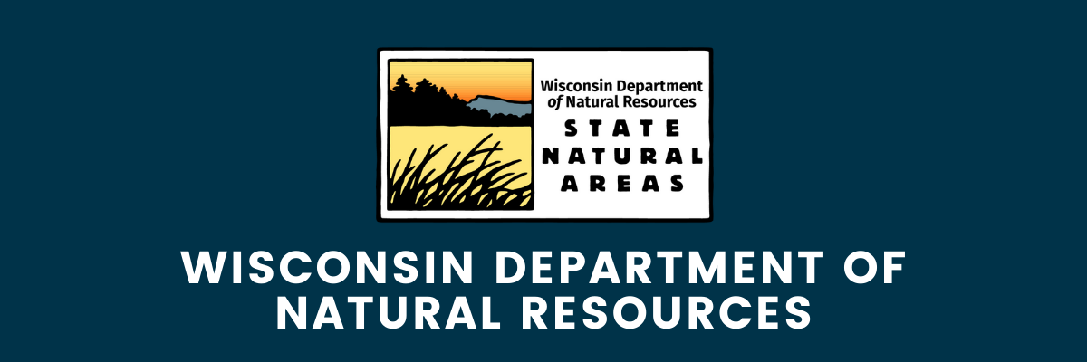 State Natural Areas Logo with Wisconsin Department of Natural Resources in text