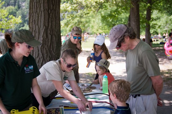 DNR staff at Devil's Lake State Park.