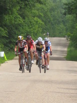 Bicyclist racers