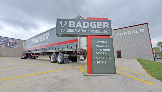 exterior of badger warehouse in la crosse