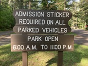 Admission Sign