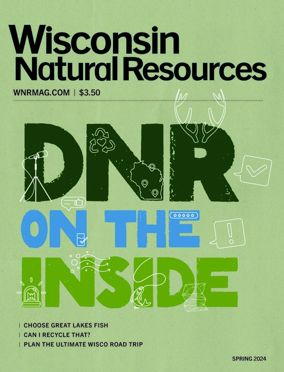 a magazine cover that reads "DNR on the inside"