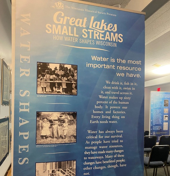 Poster with information about streams