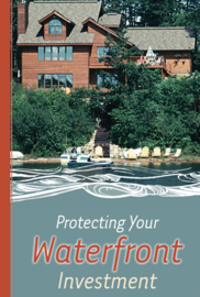 The cover of a publication titled "Protecting Your Waterfront Investment" 