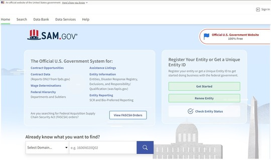 SAM.gov 9.2024 page - top 3rd