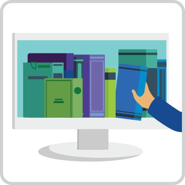 digital-library-icon