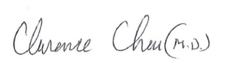 Dr. Chou Signature