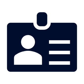 General employee badge icon