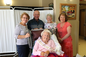 Dorothy Waltenburger turning 100 at Union Grove Home